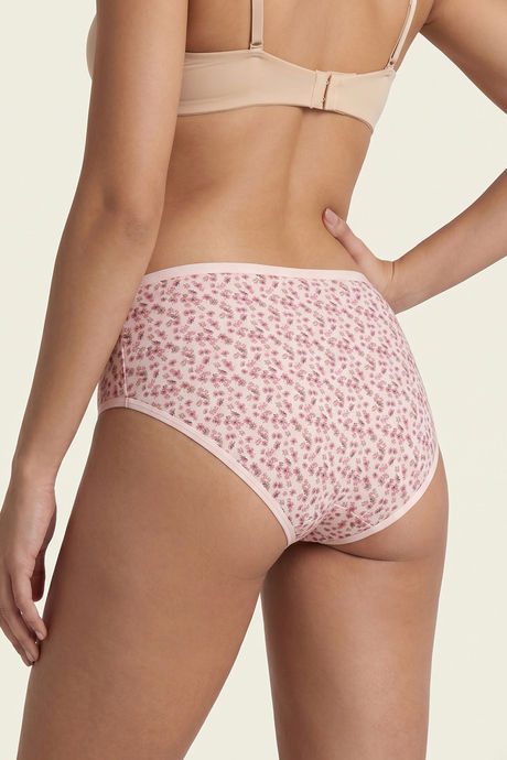 Zivame Medium Rise Full Coverage Hipster Panty (Pack of 3) - Multicolor — image 4